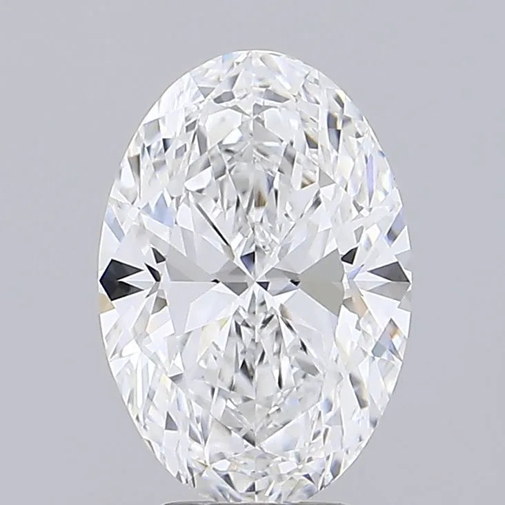 4.02ct Oval Lab Grown Diamond (Colour D, Clarity VVS2, IGI Certified)