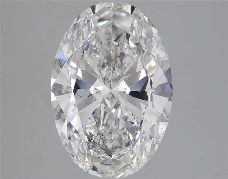3.04ct Oval Lab Grown Diamond (Colour E, Clarity SI2, IGI Certified)
