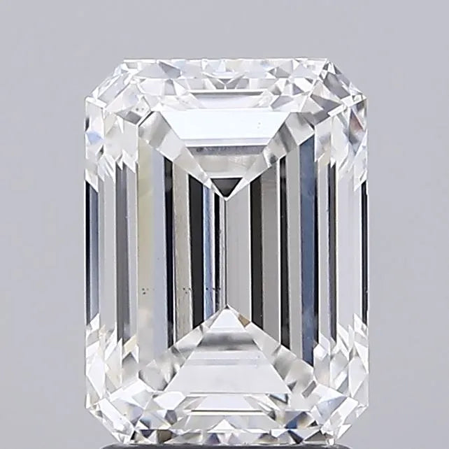 2.51ct Emerald Lab Grown Diamond (Colour E, Clarity VS1, IGI Certified)