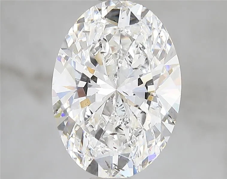 3.02ct Oval Lab Grown Diamond (Colour E, Clarity SI2, IGI Certified)