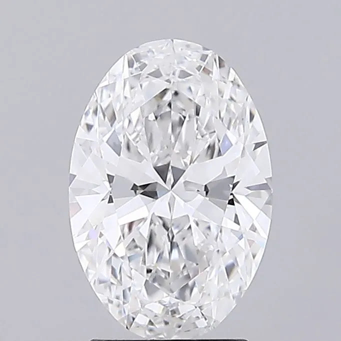 2.52ct Oval Lab Grown Diamond (Colour D, Clarity VVS2, IGI)