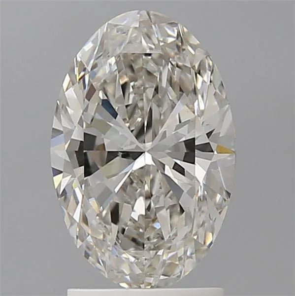 2.10ct Oval Lab Grown Diamond (Colour G, Clarity VVS2, IGI Certified)