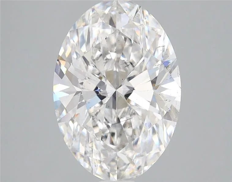 2.57ct Oval Lab Grown Diamond (Colour F, Clarity SI1, IGI Certified)