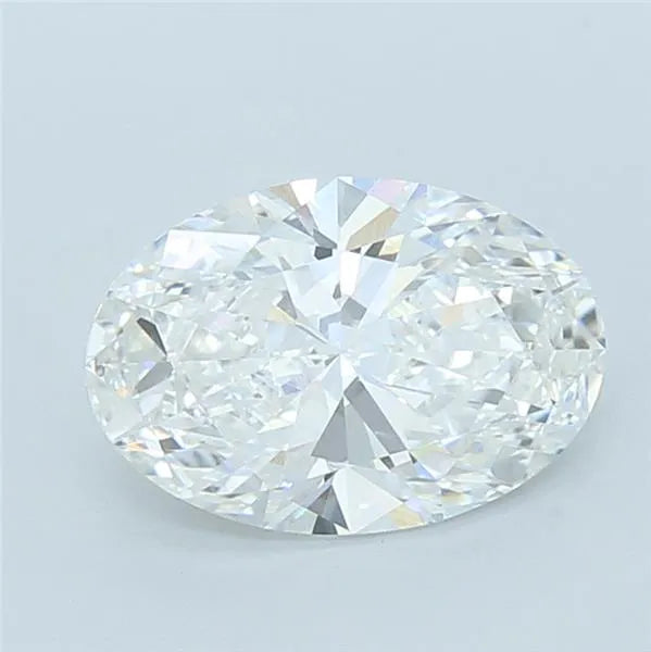 2.88ct Oval Lab Grown Diamond (Colour E, Clarity VVS1, IGI Certified)