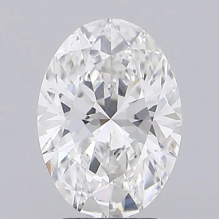 2.93ct Oval Lab Grown Diamond (Colour F, Clarity VVS2, IGI Certified)