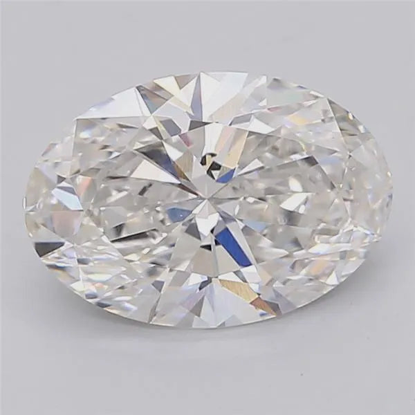 2.58ct Oval Lab Grown Diamond (Colour G, Clarity VVS2, IGI Certified)