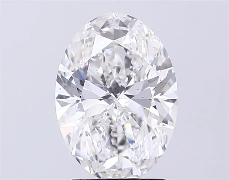2.51ct Oval Lab Grown Diamond (Colour E, Clarity SI1, IGI Certified)