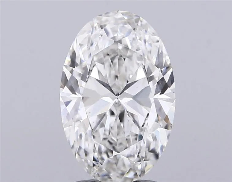 2.52ct Oval Lab Grown Diamond (Colour F, Clarity VS1, IGI Certified)