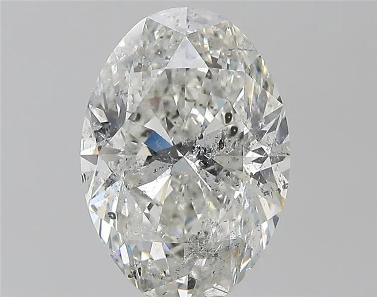 4.01ct Oval Natural Diamond (Colour H, Clarity SI2, HRD Certified)