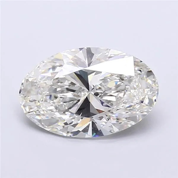 3.50ct Oval Lab Grown Diamond (Colour G, Clarity VS1, IGI Certified)