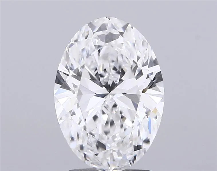 2.50ct Oval Lab Grown Diamond (Colour D, Clarity VS1, IGI Certified)