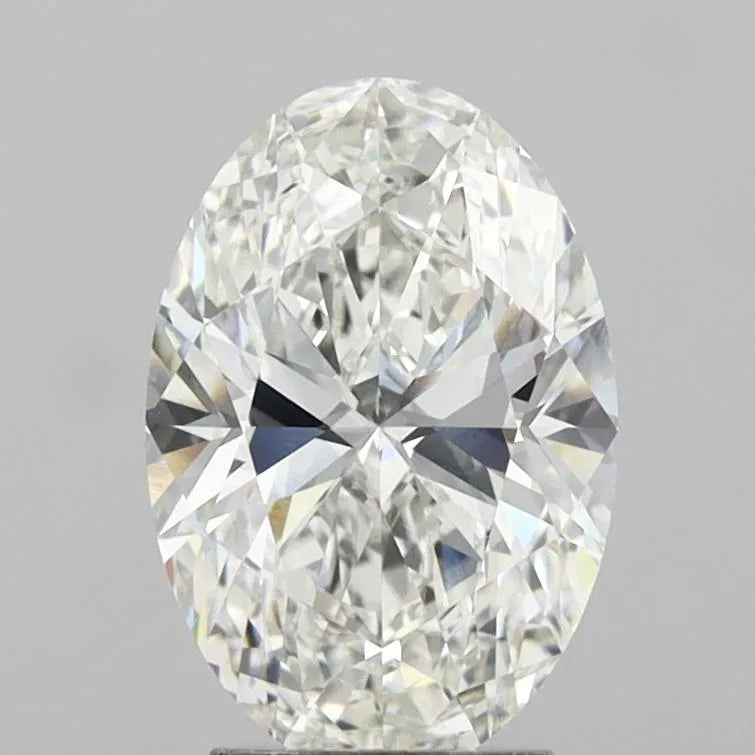 2.50ct Oval Lab Grown Diamond (Colour F, Clarity VS1, IGI Certified)