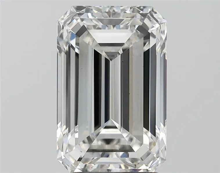 4.00ct Emerald Lab Grown Diamond (Colour G, Clarity VS1, IGI Certified)