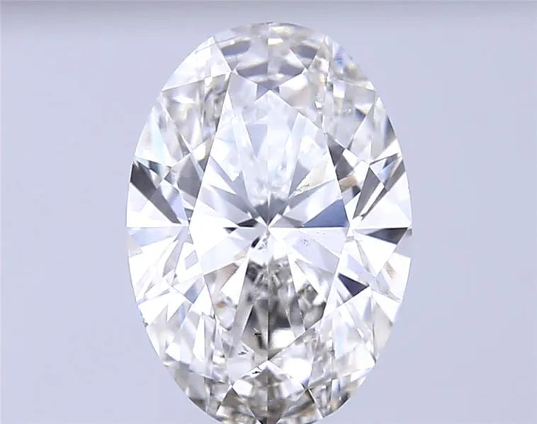 3.10ct Oval Lab Grown Diamond (Colour H, Clarity VS2, IGI Certified)