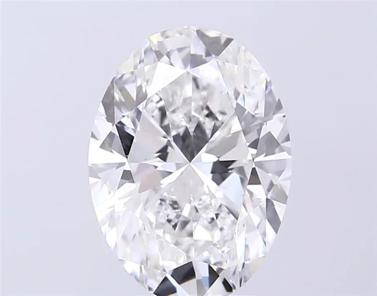 4.00ct Oval Lab Grown Diamond (Colour E, Clarity VS1, IGI Certified)