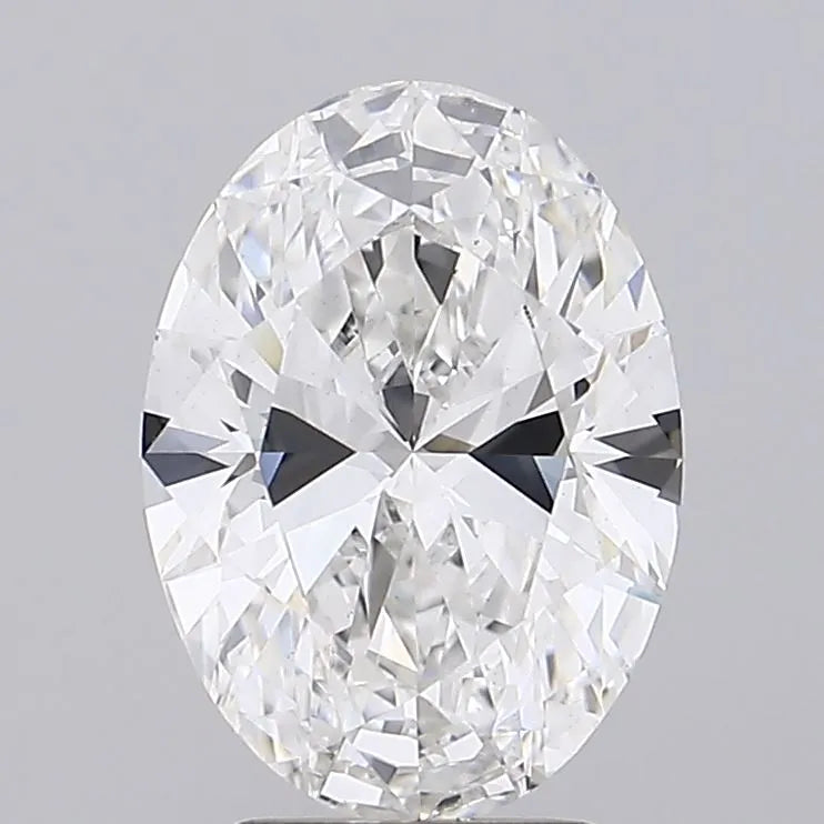 2.51ct Oval Lab Grown Diamond (Colour F, Clarity VVS2, IGI)