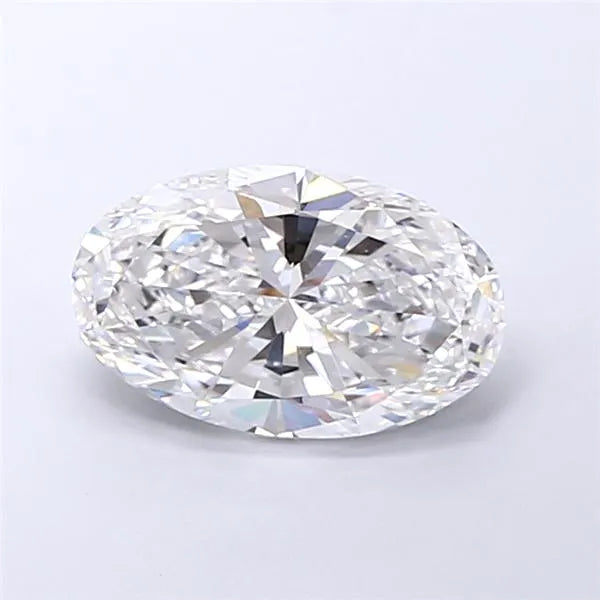 3.52ct Oval Lab Grown Diamond (Colour D, Clarity VVS2, IGI Certified)