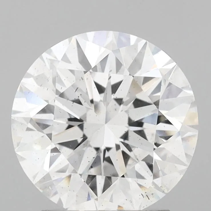 2.50ct Round Lab Grown Diamond (Colour D, Clarity SI1, Cut EX, IGI Certified)