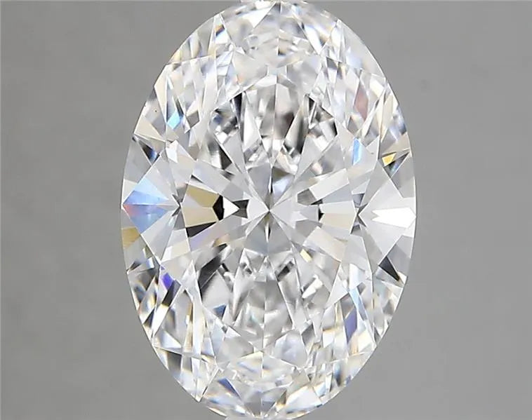 3.00ct Oval Lab Grown Diamond (Colour D, Clarity VVS2, IGI Certified)