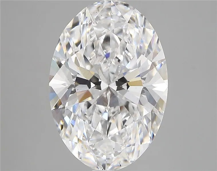 4.81ct Oval Lab Grown Diamond (Colour D, Clarity VS2, IGI Certified)