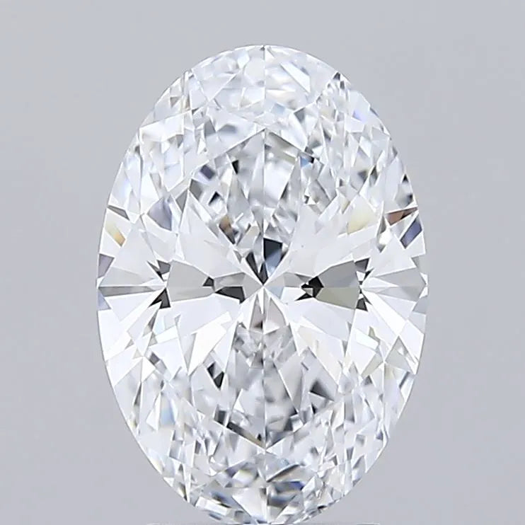 2.61ct Oval Lab Grown Diamond (Colour F, Clarity IF, IGI Certified)