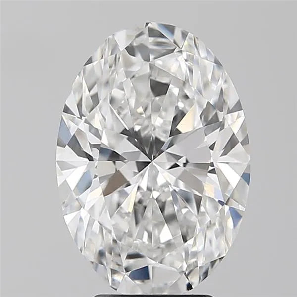 4.05ct Oval Lab Grown Diamond (Colour E, Clarity VVS2, IGI)