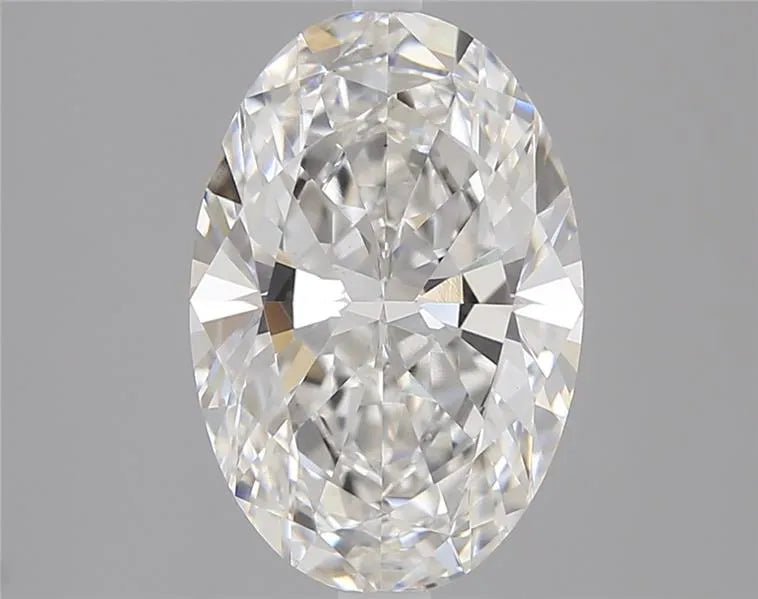 2.50ct Oval Lab Grown Diamond (Colour F, Clarity VS1, IGI Certified)