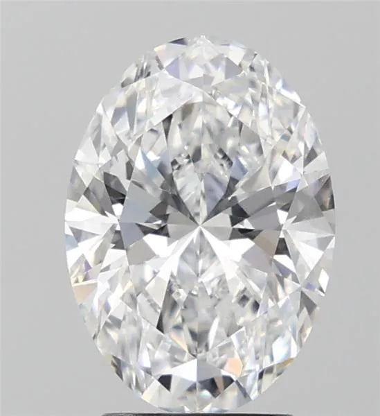 3.06ct Oval Lab Grown Diamond (Colour D, Clarity VVS2, IGI Certified)
