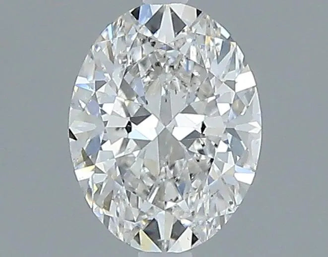 0.70ct Oval Natural Diamond (Colour G, Clarity SI2, Cut GD, GIA Certified)