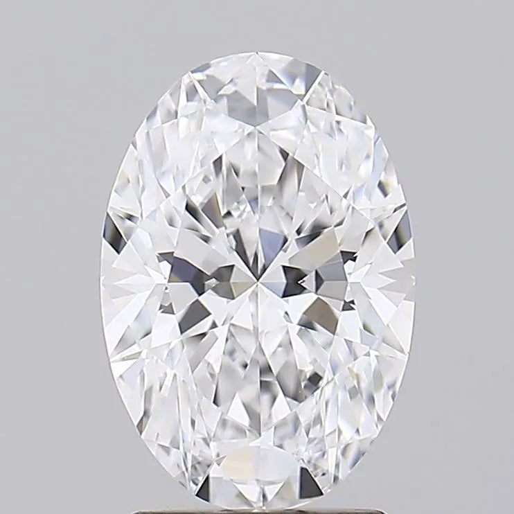 2.20ct Oval Lab Grown Diamond (Colour E, Clarity IF, IGI)