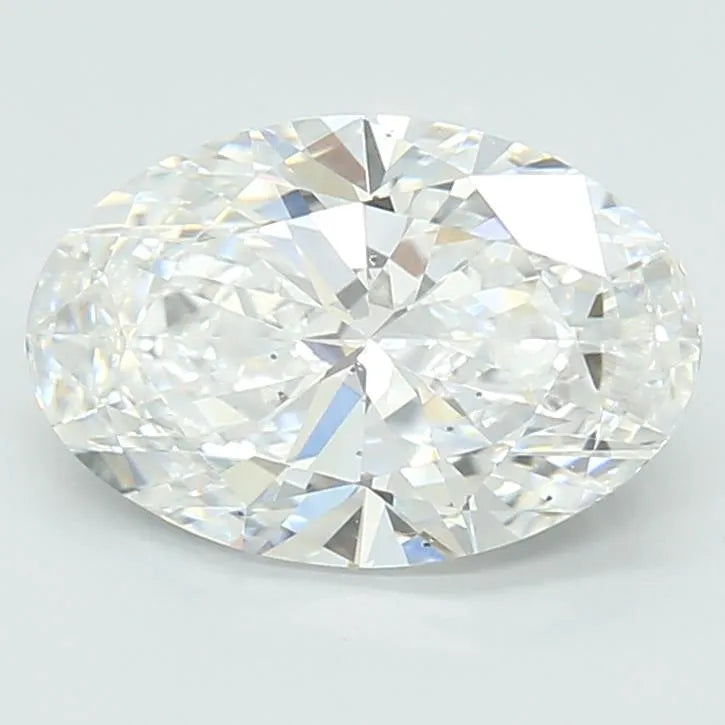 2.00ct Oval Lab Grown Diamond (Colour E, Clarity SI1, IGI)