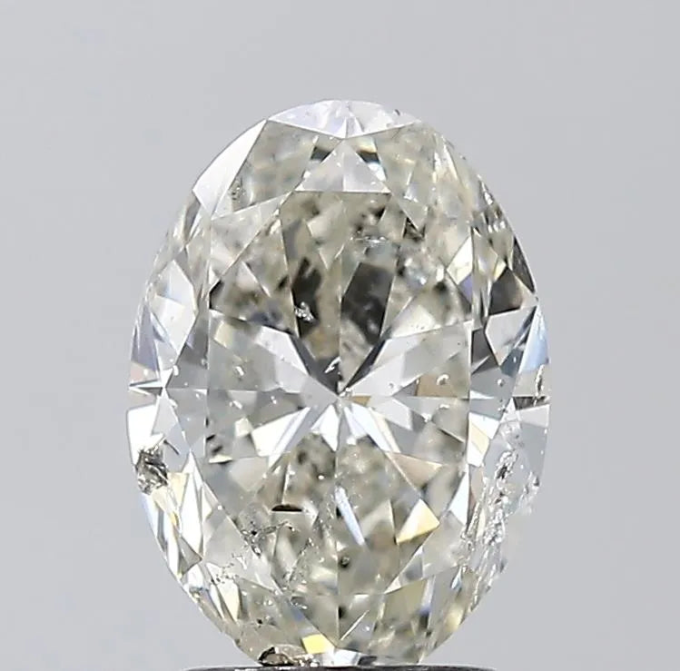 2.00ct Oval Natural Diamond (Colour H, Clarity SI2, Cut VG, IGI Certified)