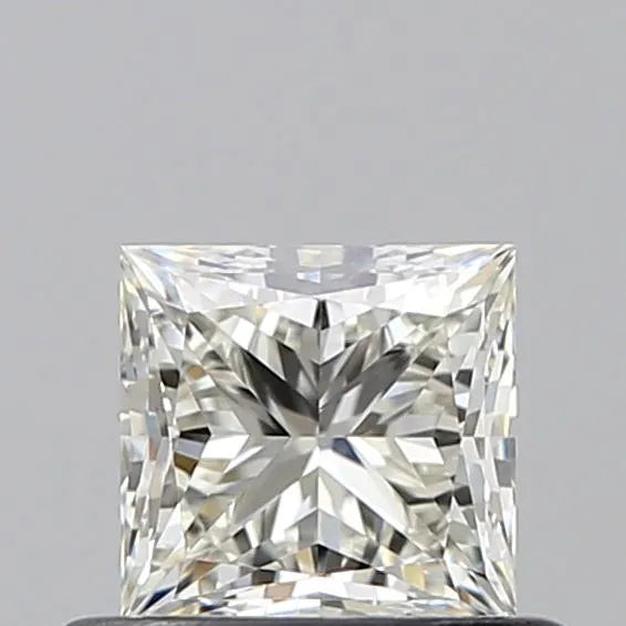 0.50ct Princess Natural Diamond (Colour J, Clarity IF, GIA)