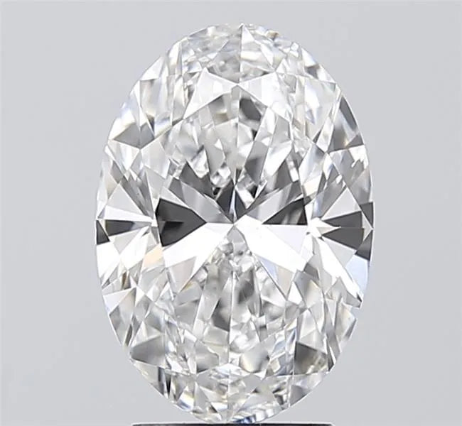2.42ct Oval Lab Grown Diamond (Colour F, Clarity VS1, IGI Certified)