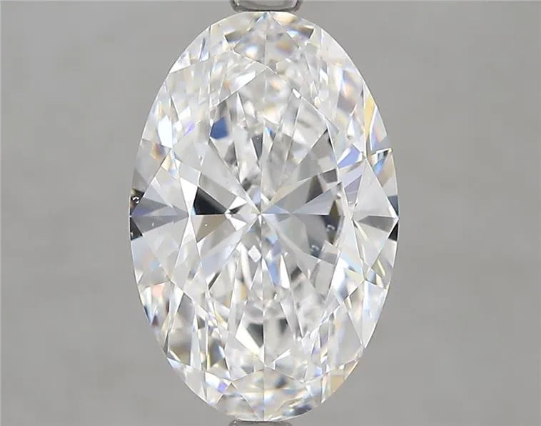 3.00ct Oval Lab Grown Diamond (Colour D, Clarity VS1, IGI Certified)