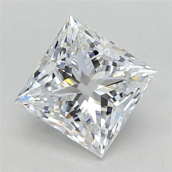 2.01ct Princess Lab Grown Diamond (Colour E, Clarity IF, IGI Certified)