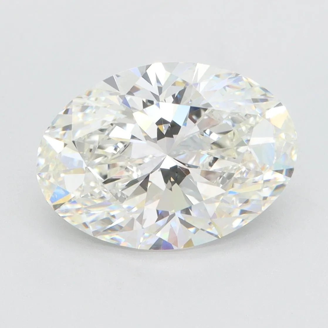 3.56ct Oval Lab Grown Diamond (Colour H, Clarity VVS1, IGI Certified)