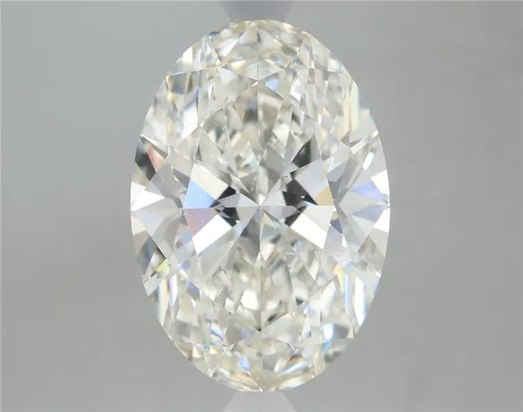 3.06ct Oval Lab Grown Diamond (Colour G, Clarity SI1, IGI Certified)