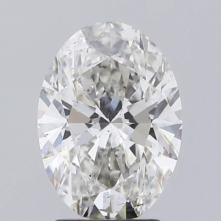 2.41ct Oval Lab Grown Diamond (Colour H, Clarity SI1, Cut EX, IGI)