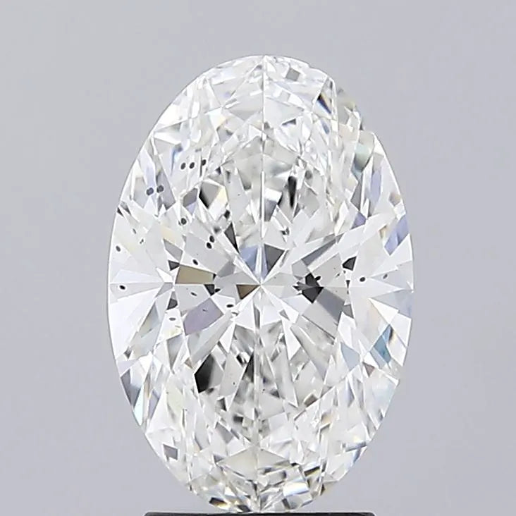 2.97ct Oval Lab Grown Diamond (Colour F, Clarity SI1, IGI)