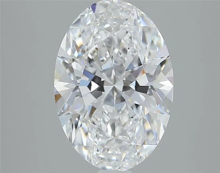 3.00ct Oval Lab Grown Diamond (Colour D, Clarity VVS1, IGI)