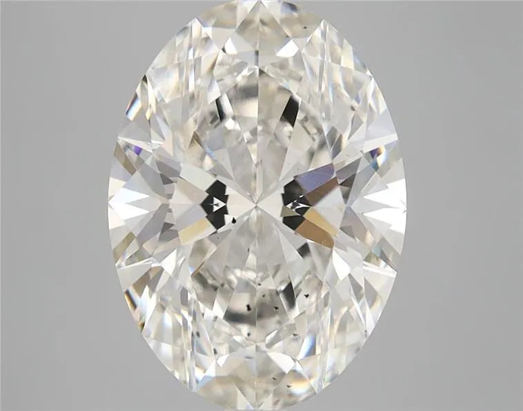 4.01ct Oval Lab Grown Diamond (Colour H, Clarity SI1, IGI Certified)