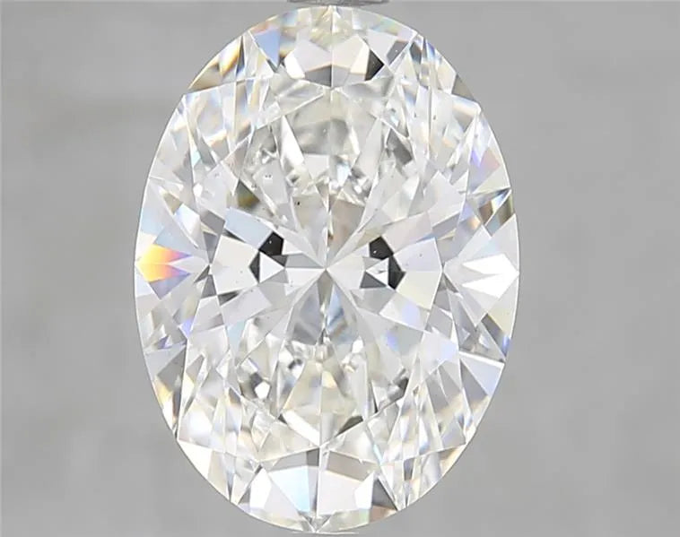 4.03ct Oval Lab Grown Diamond (Colour H, Clarity VS2, IGI Certified)
