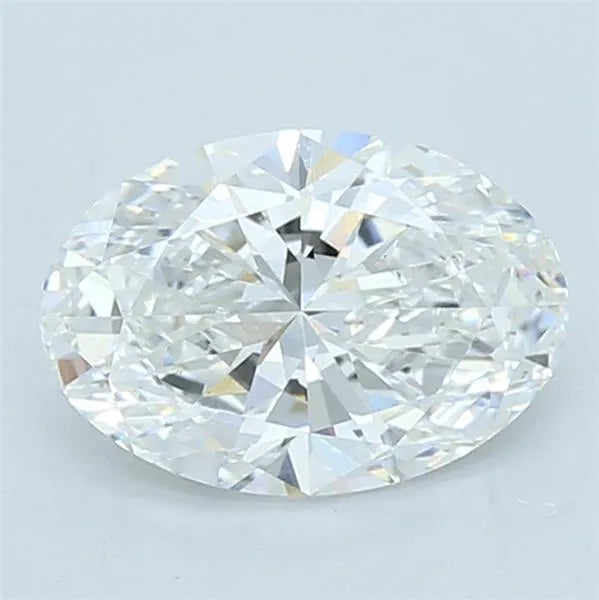 2.50ct Oval Lab Grown Diamond (Colour E, Clarity VS1, IGI Certified)