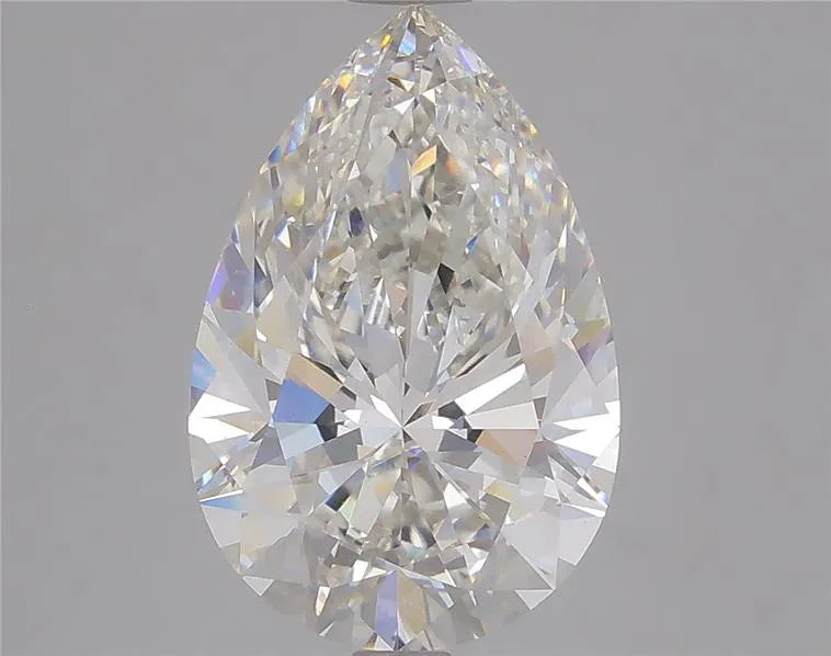 4.34ct Pear Lab Grown Diamond (Colour H, Clarity VVS2, IGI)