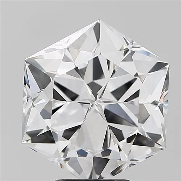 5.34ct Hexagonal Lab Grown Diamond (Colour E, Clarity VS1, IGI)