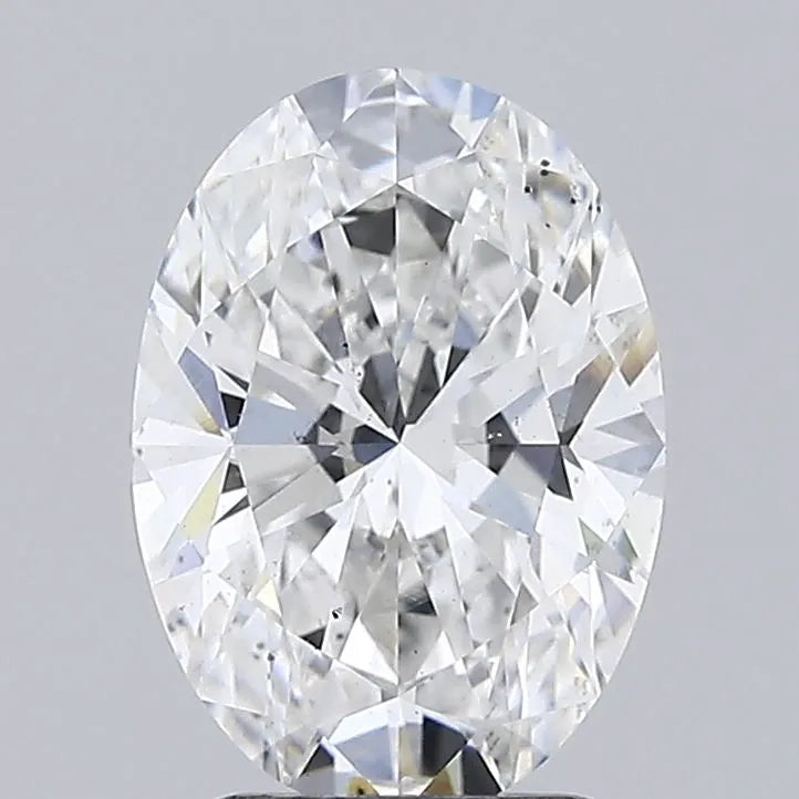 2.19ct Oval Lab Grown Diamond (Colour F, Clarity SI1, Cut EX, IGI)