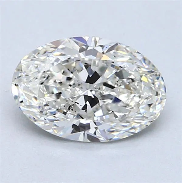 1.33ct Oval Natural Diamond (Colour H, Clarity SI2, Cut EX, GIA Certified)