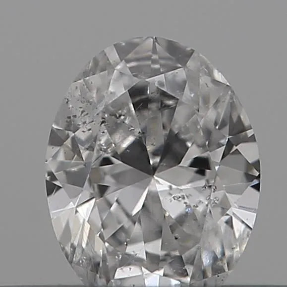 0.18ct Oval Natural Diamond (Colour D, Clarity SI2, Cut VG, IGI Certified)