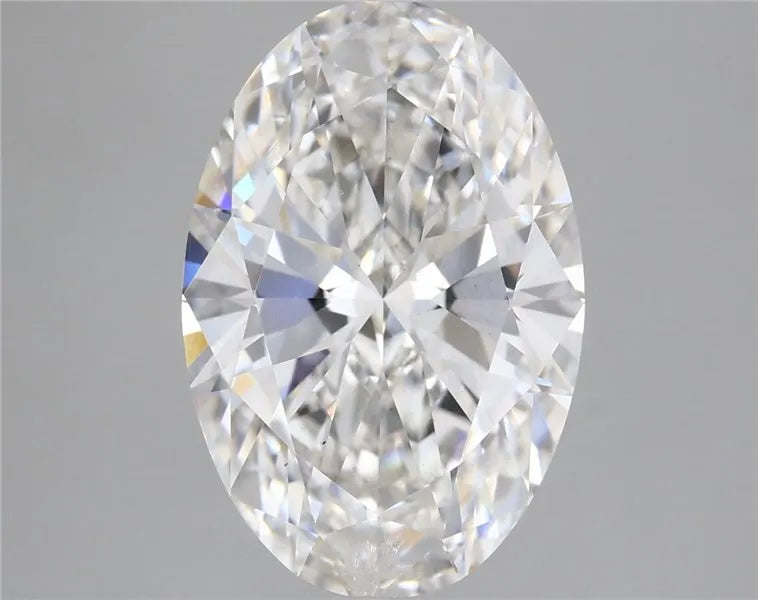 5.01ct Oval Lab Grown Diamond (Colour F, Clarity SI2, IGI Certified)